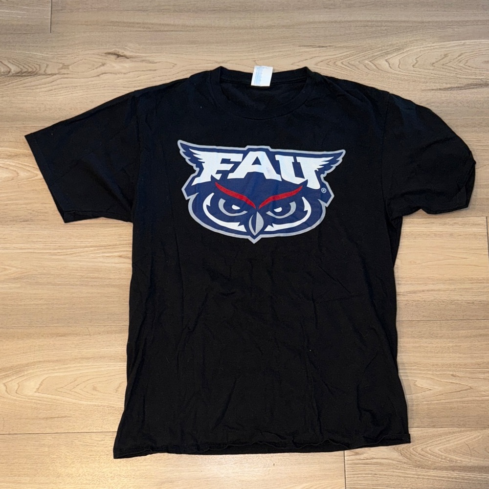 Florida Atlantic University FAU Black Tee